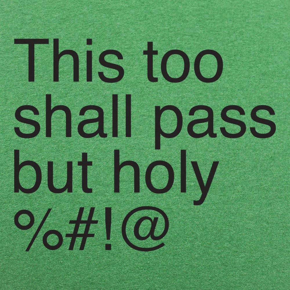 6DS - Wholesale Screen Printed T-Shirt - Men's - This Too Shall Pass Men's T-Shirt3