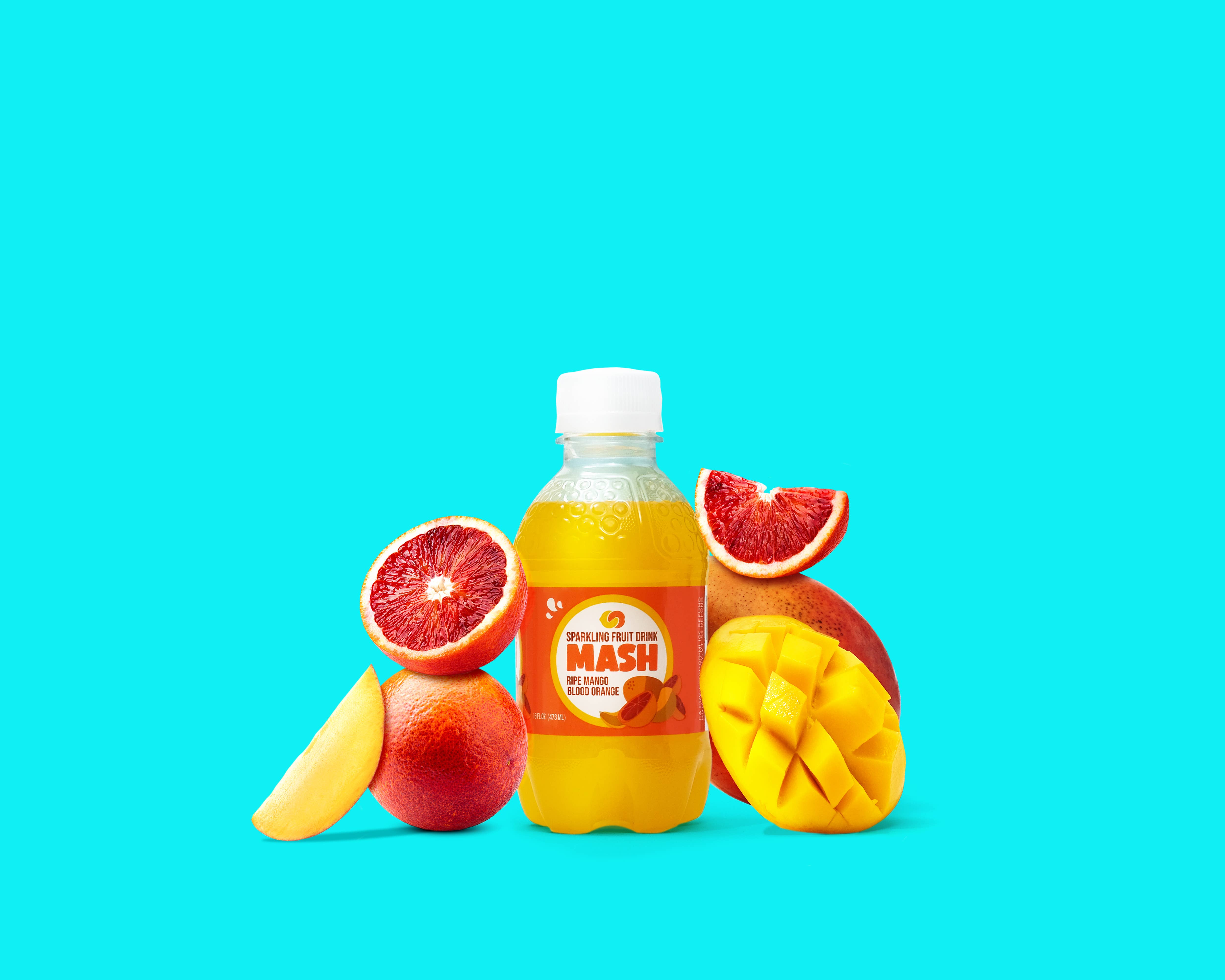 Boylan Bottling Company - Wholesale Sparkling Water - Ripe Mango Blood Orange - MASH 16oz1