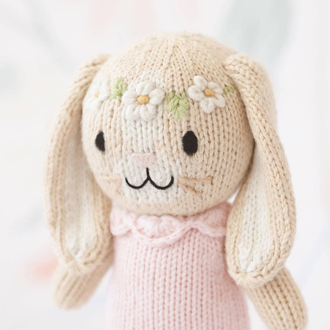 cuddle+kind - Wholesale Doll - Kids - Tiny Hannah the bunny (blush), gives 10 meals3