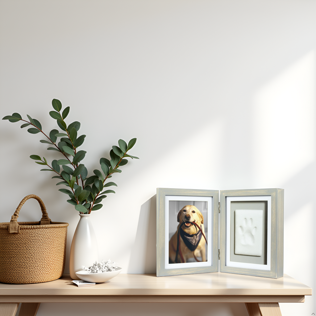 Pearhead - Wholesale Picture Frame - Pawprints Keepsake Photo Frame & Clay Impression Kit6