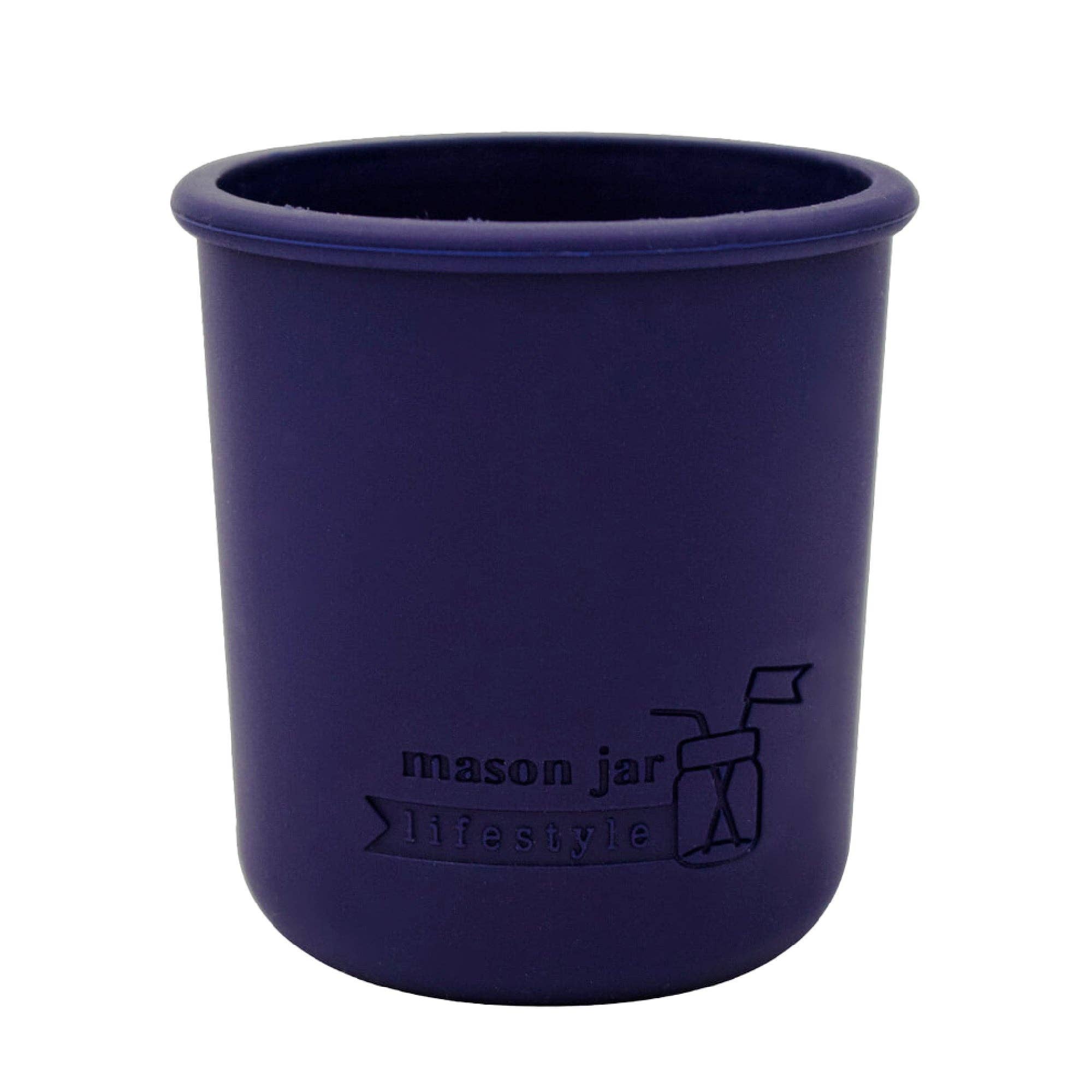 Mason Jar Lifestyle - Vente Housses de boisson - Manchon en silicone pour bocaux Mason d'une demi-pinte à bouche régulière de 8 oz28