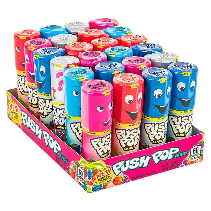 La Luna Bella - Toys - Wholesale Hard Candy - PUSH POP CANDY - LLB Candy