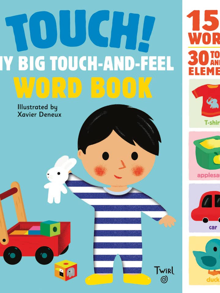 Touch! My Big Touch-and-Feel Word Book for wholesale by Chronicle Books
