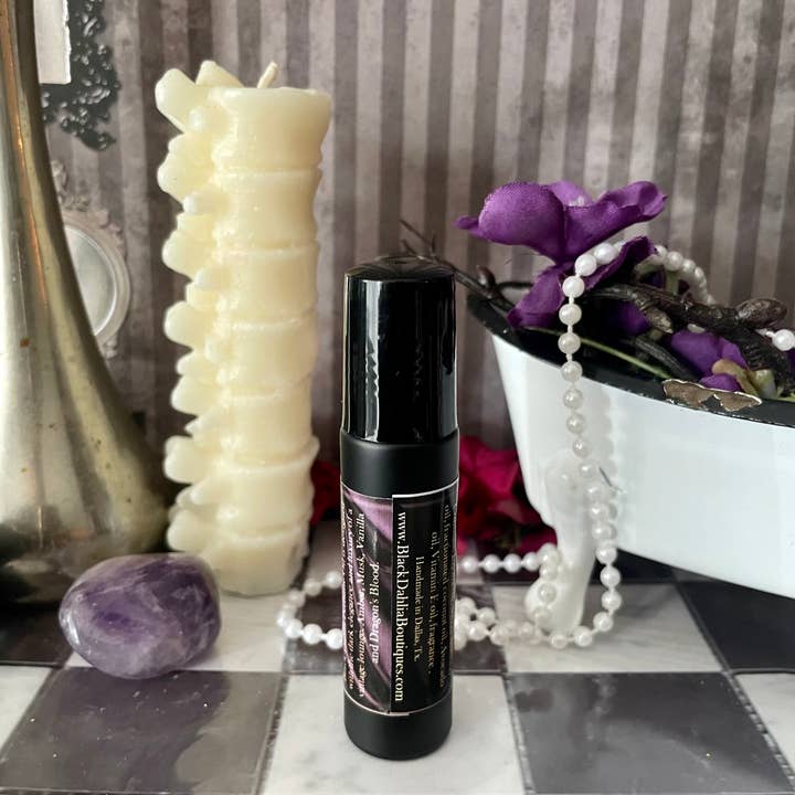 Black Dahlia Boutiques - Wholesale Roll-On Fragrance - Black Dahlia Gothic Perfume Oil2