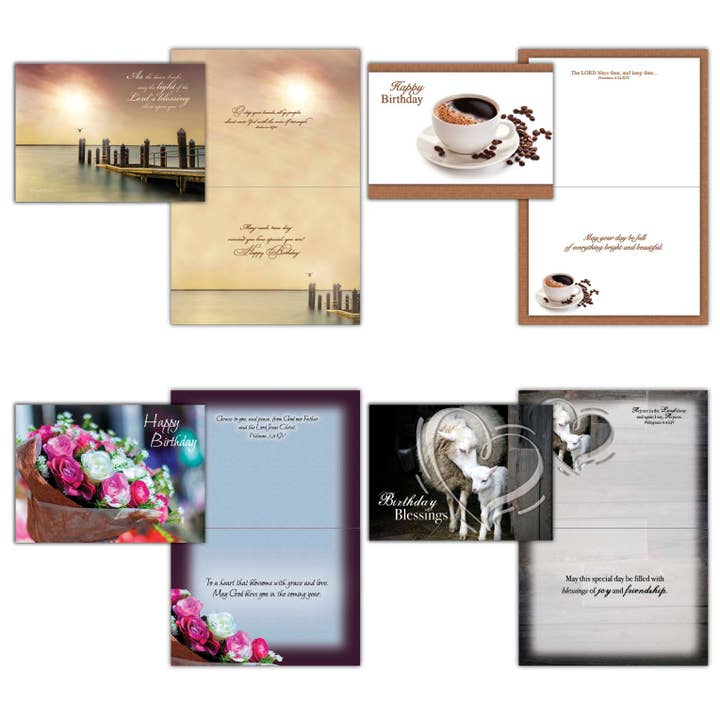 Crown Point Graphics - Wholesale Birthday Card - Celebrations - 48 Assorted Birthday Cards by Shared Blessings1