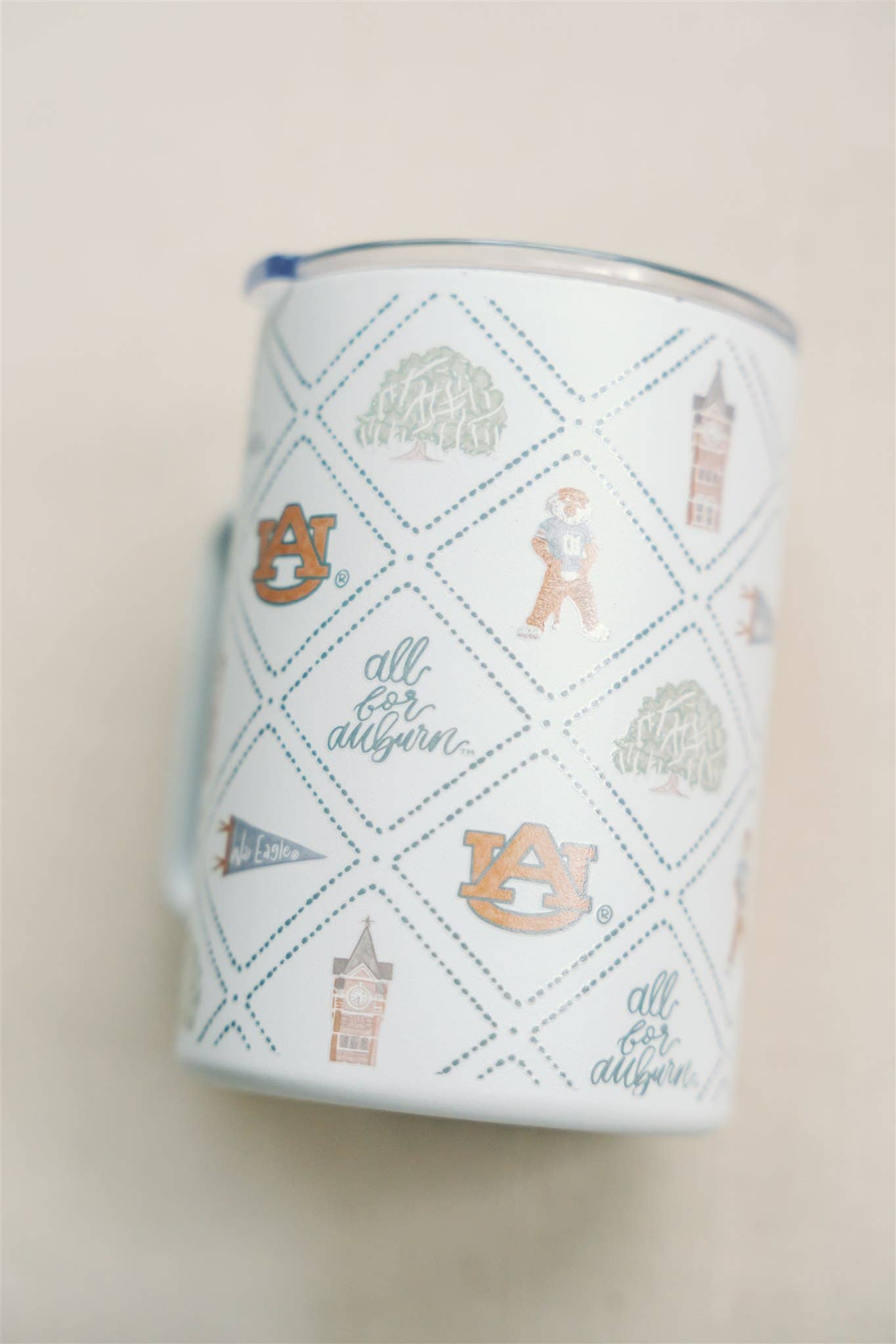 Gracefully Made Art - Wholesale Insulated Mug/Tumbler - Licensed 16 oz. Insulated Auburn University Mug5