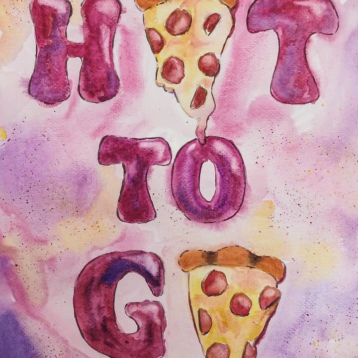 Jess Buckholtz Art - Wholesale Art Print - Hot to Go Art Print