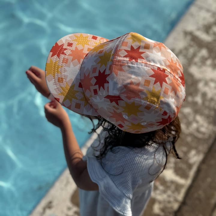 Twill & Pine 🇨🇦 - Wholesale Kids Hat - Kids - The Sunset Quilt - Baby & Kid's Five Panel Hat