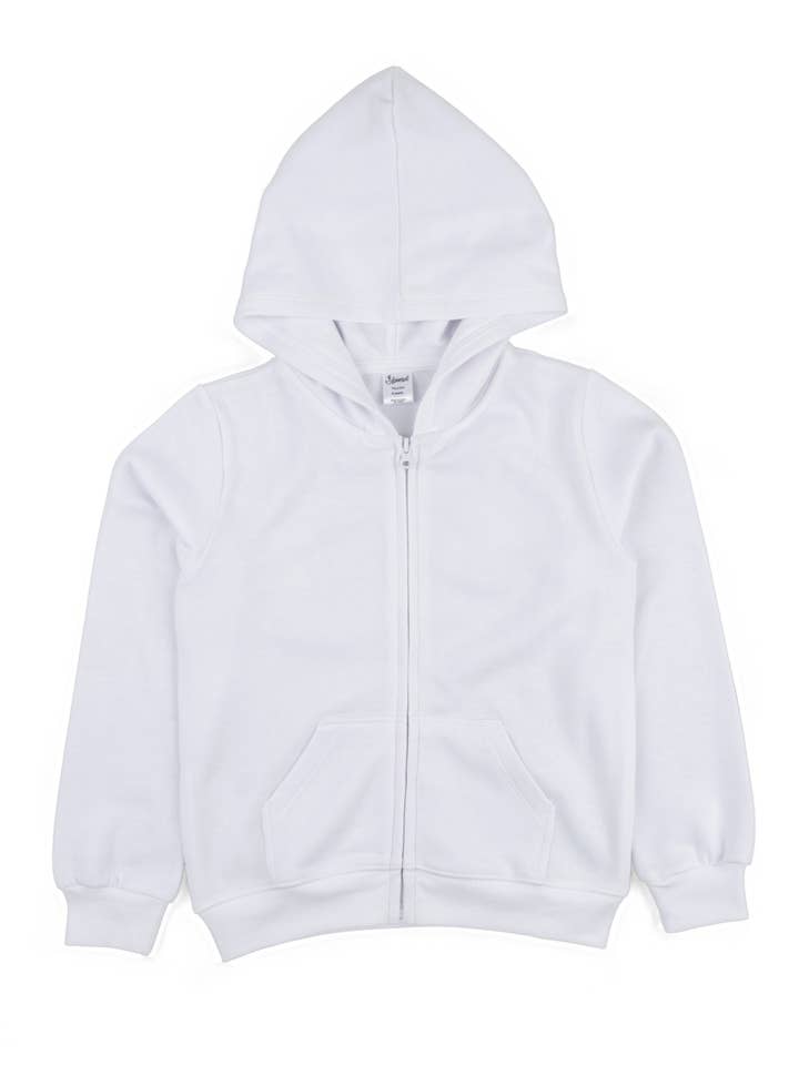 Leveret Pajamas - Wholesale Hoodie - Kids - Kids Zipper Sweat Hoodie Neutrals5