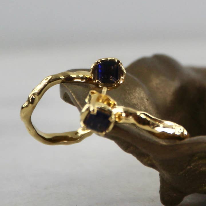 Déclaration de Muse de Jupiter Boucle d'oreille Clou pour la vente par Veluna