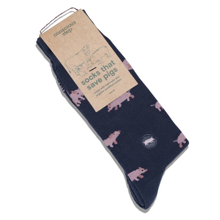Conscious Step - Wholesale Socks - Unisex - Socks that Save Pigs1