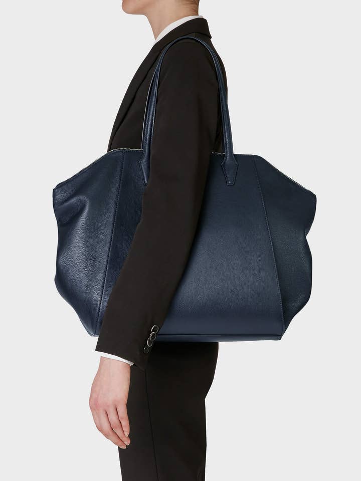 Sac cabas bleu pour la vente par Lotyere