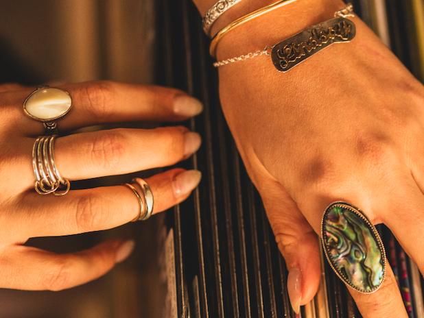 Dazed and Topazed - Wholesale Band/Stacked Ring - Rings Of Saturn1