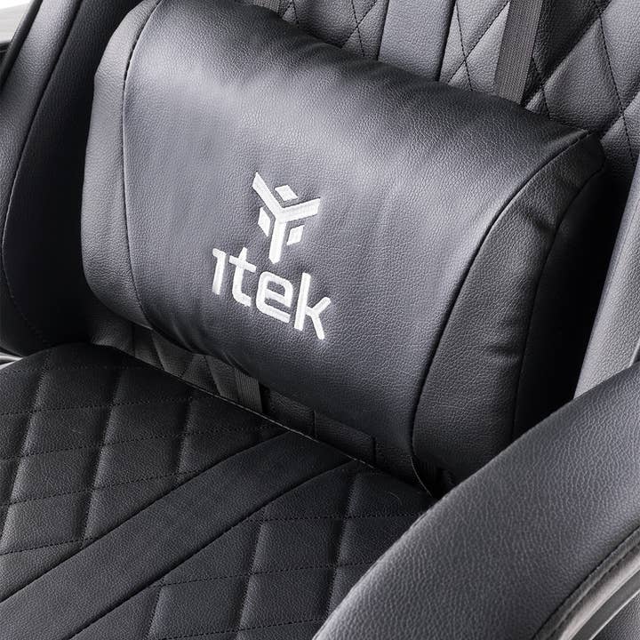 ITEK - Wholesale Stoel - Itek gamingstoel Rhombus PF10 - PVC, dubbele kussens10