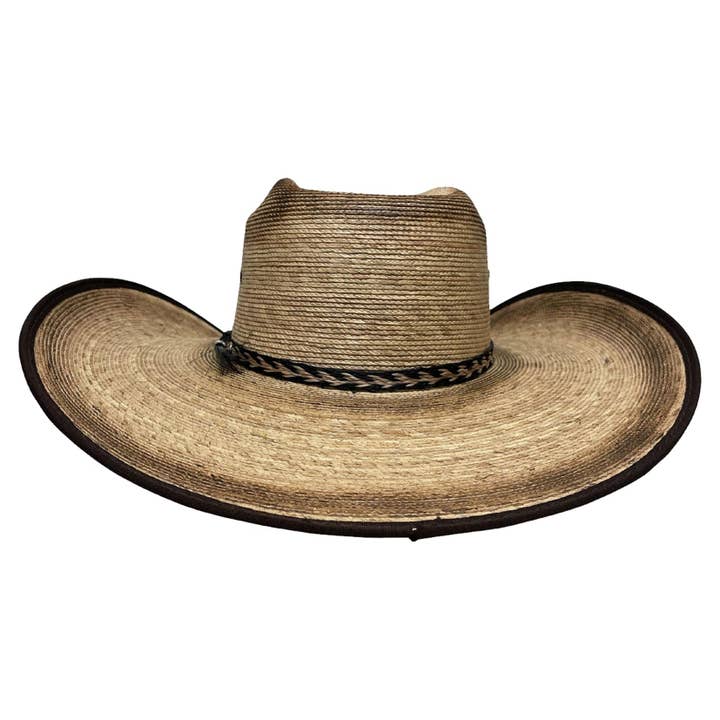 TAN Mexican Palm Cowboy Hat - Laredo for wholesale on Faire
