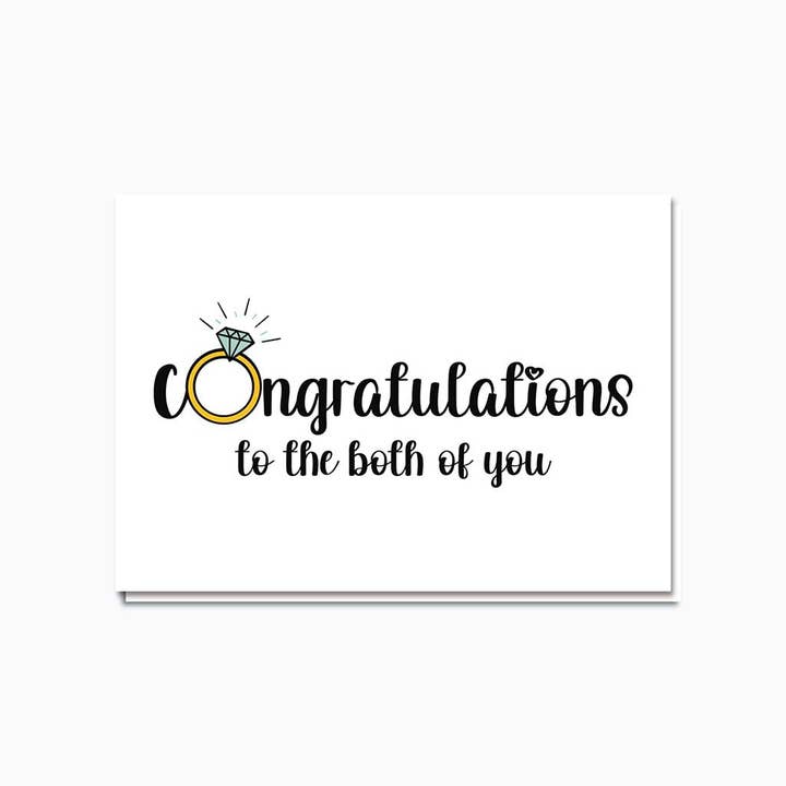 Grattis till er båda för wholesale av Irish Cards & Prints