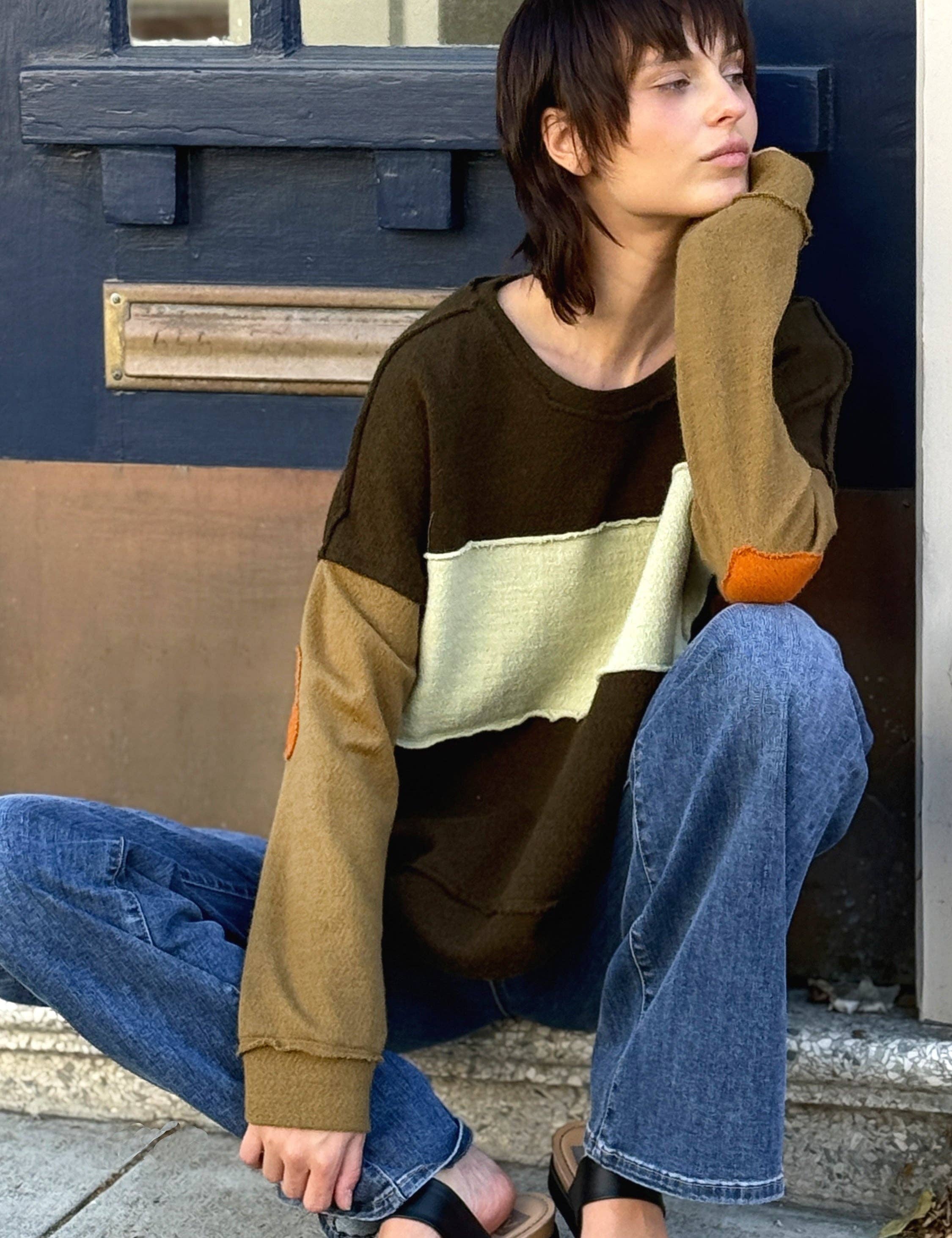 Wholesale Colorblock Top for your store - Faire