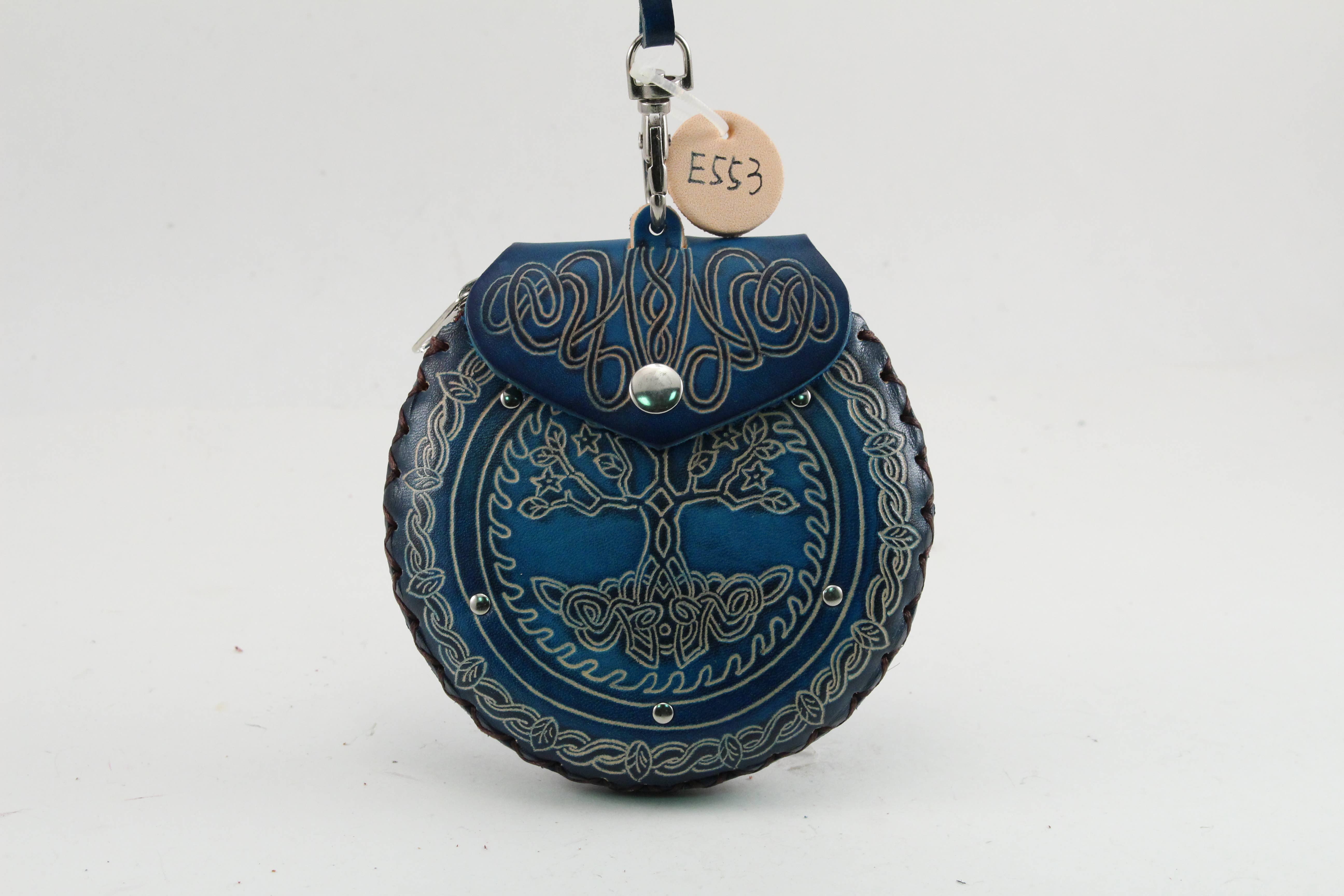 Sunflower Handmade leather inc - Wholesale Coin Purse - Women's - Tree of Life Wristlet leather coin purse2