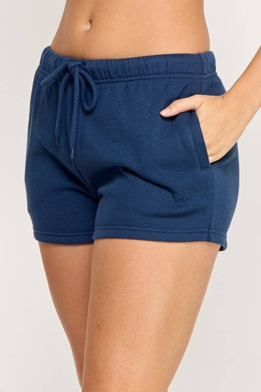 Vanilla Monkey - Venta al por mayor Pantalones cortos - Mujer - Shorts básicos de forro polar con bolsillos laterales19