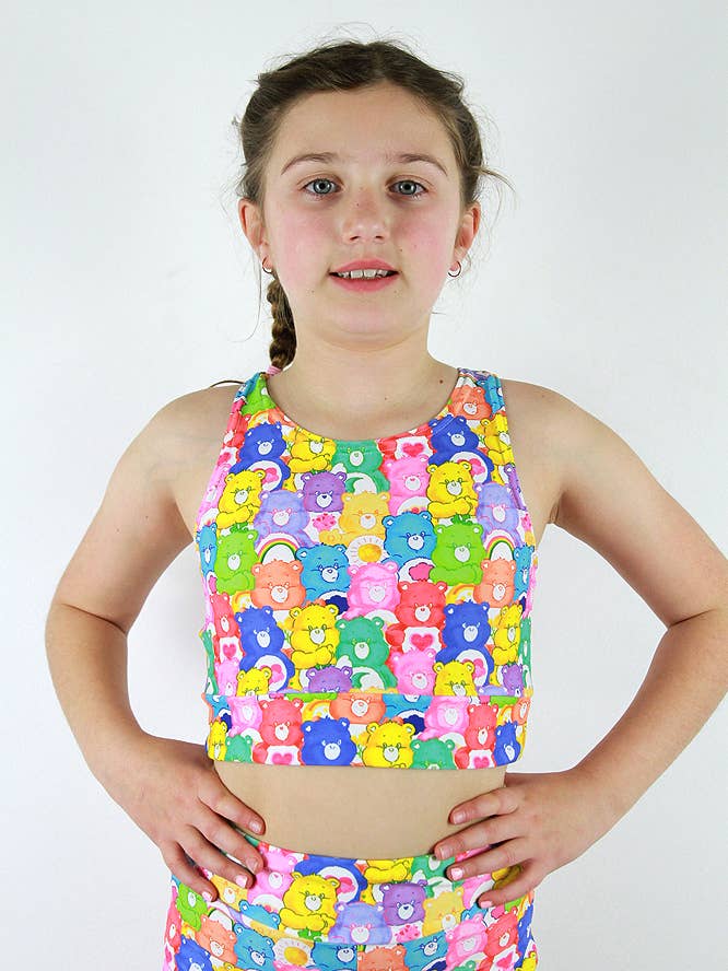 Rarr Designs - Wholesale Tank top – Kids - Girls Crop Top Care Bears0