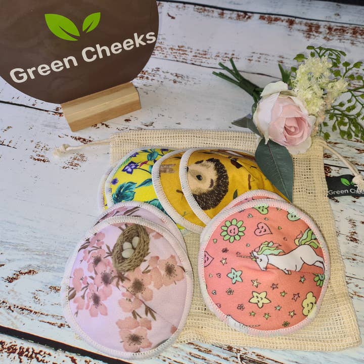 Reusable Breast Pads - Bamboo Nursing Pads for Breastfeeding for wholesale by Green Cheeks
