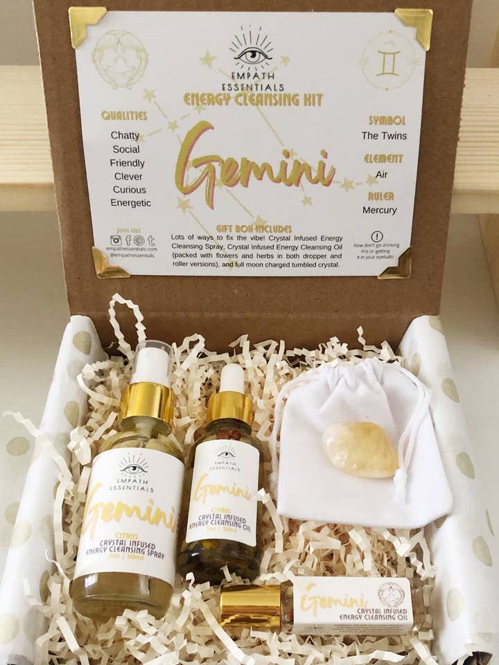 Zodiac Energy Cleansing Kit - Full Size for wholesale by Empath Essentials