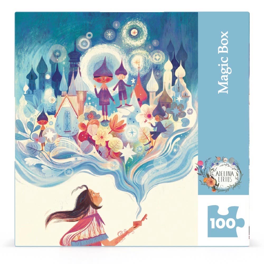 New York Puzzle Company - Wholesale Puzzle - Adult - Magic Box Mini - 100 Piece Mini Puzzle1