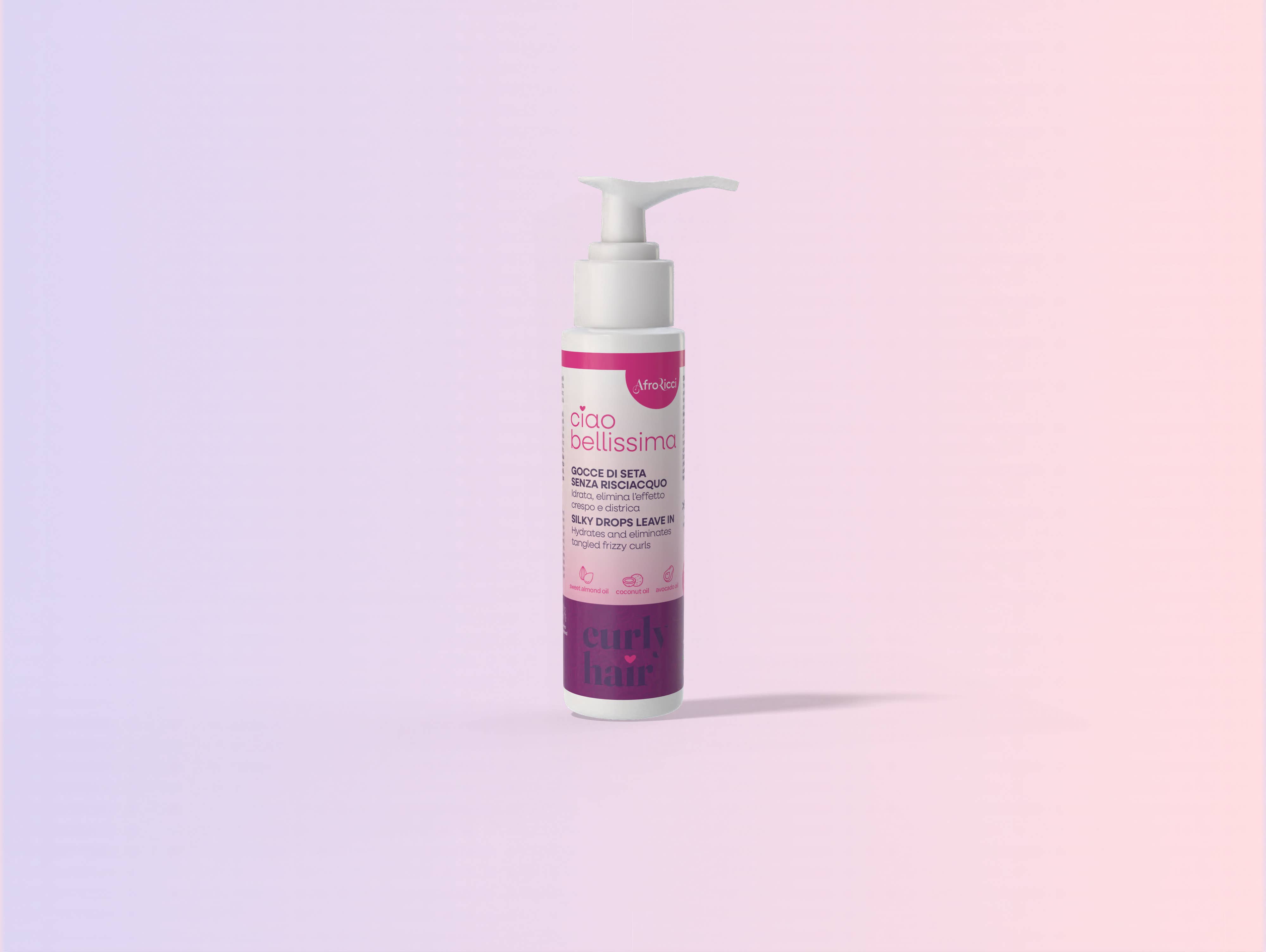 AFRORICCI – Großhandel Leave-In-Conditioner – Hallo Wunderschöne Seidentropfen Ohne Ausspülen 100ml1