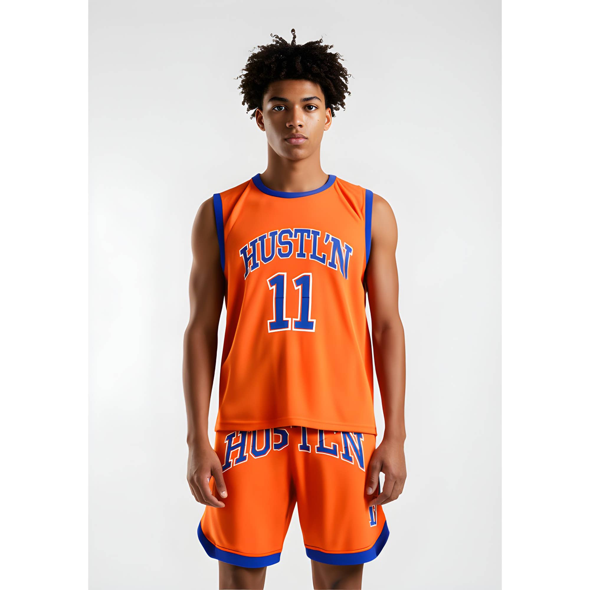 Galaxy By Harvic - Wholesale Activewear Set - Men's - Men's 2-Piece Jersey and Short Set (S-2XL)
4