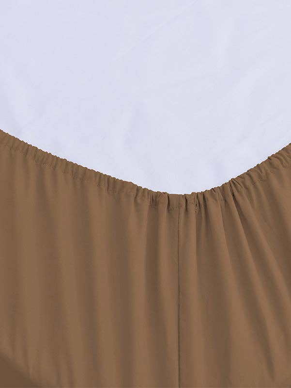 Okao Home Goods - Wholesale Sheet Set - Brown Bed Sheets, Bamboo - Cool Bamboo King & Queen Full3