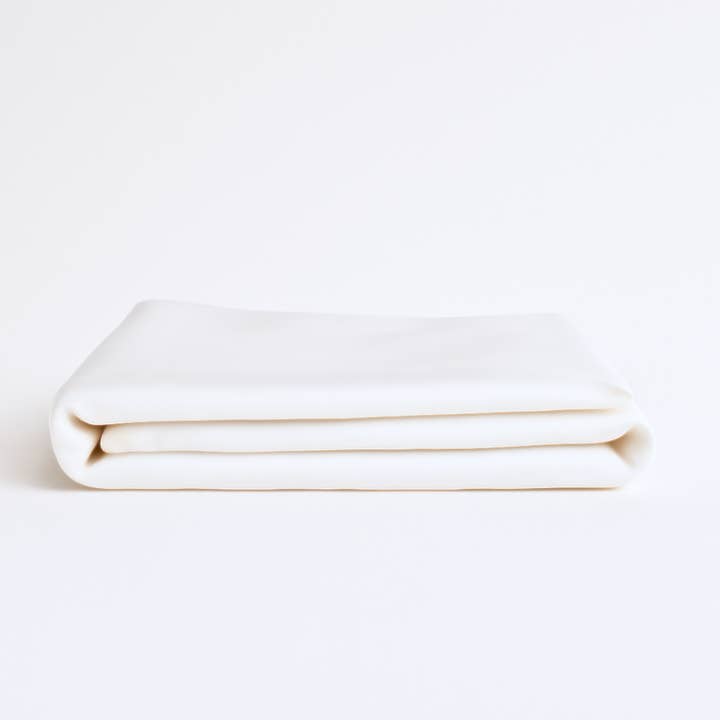 Mjukt & Silkeslent Underlakan i Vitt (Ekologisk Bomull) för wholesale av Ethical Bedding