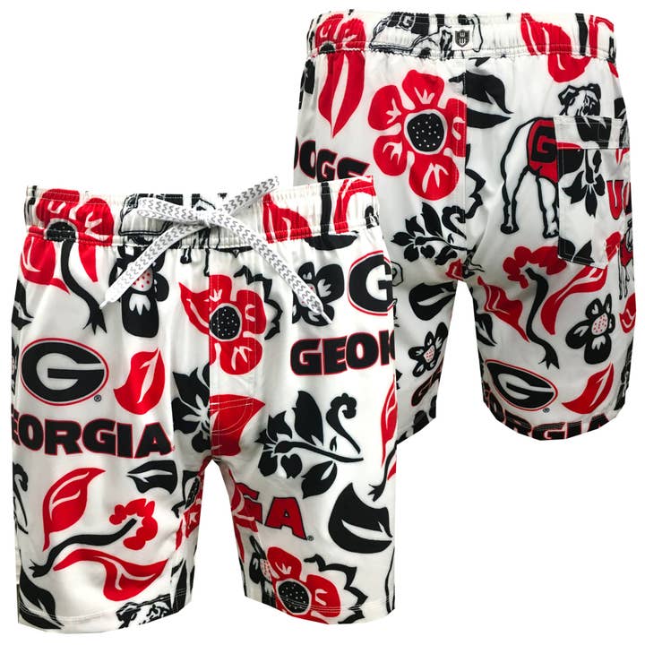 As Shown Wes and Willy Georgia Bulldogs Men's Tech Trunks for wholesale on Faire