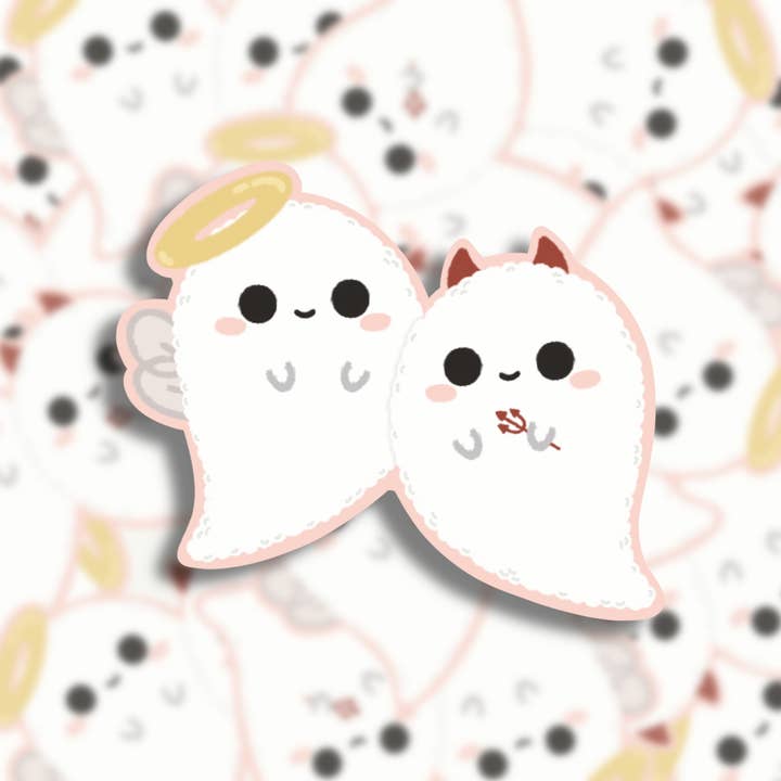 Adesivo “Ur Angle or Ur Devil” por atacado de Arianna Rose Art