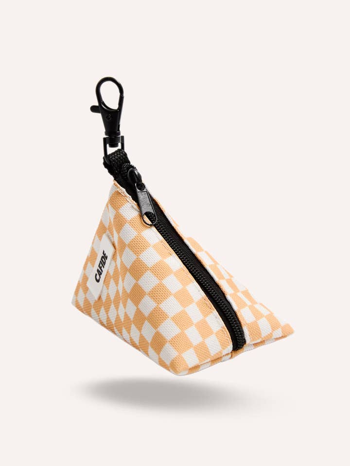 Recycled PET Bag Holder Peach Orange Design, Juno for wholesale by CAFIDE