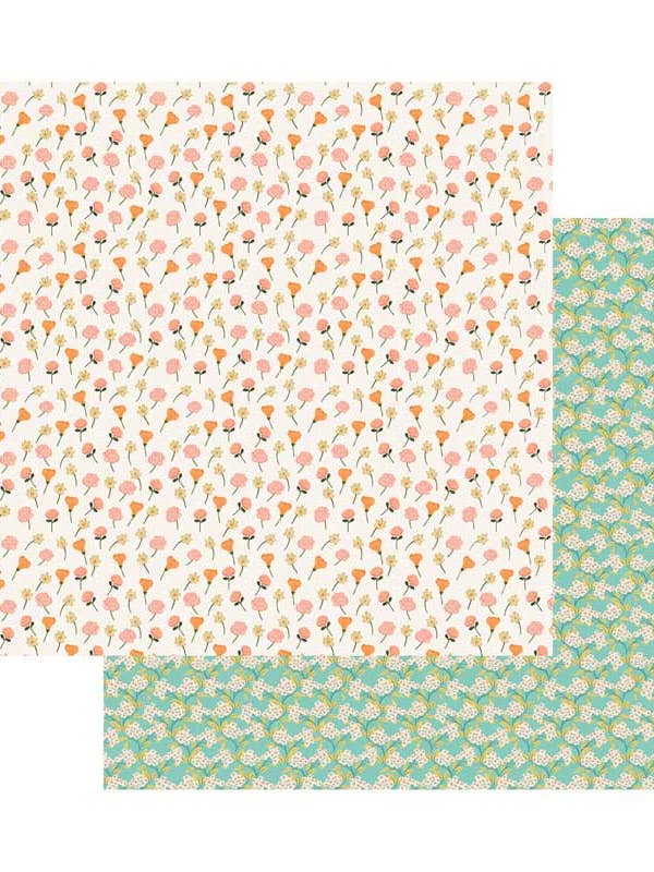 Scrapbog Papir- Blomsterknopper for engroshandel hos Paper House Productions