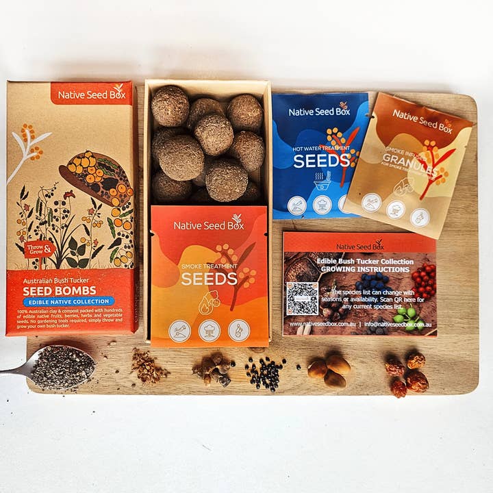 Bush Tucker Collection for wholesale by Native Seed Box