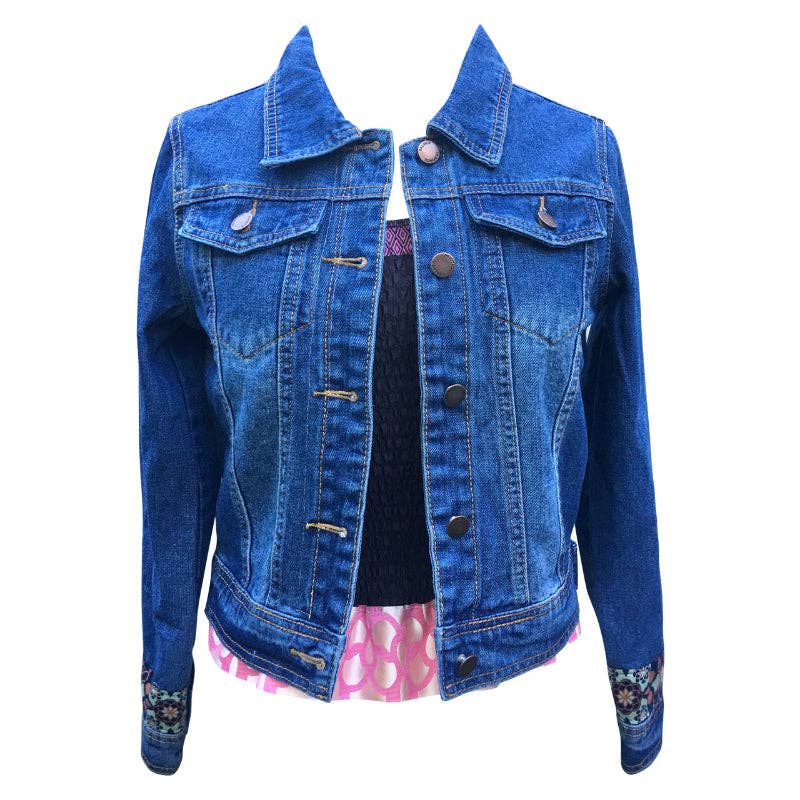 Hadley Pollet - Wholesale Denim Jacket - Women's - Blue Rebel Jean Jacket1