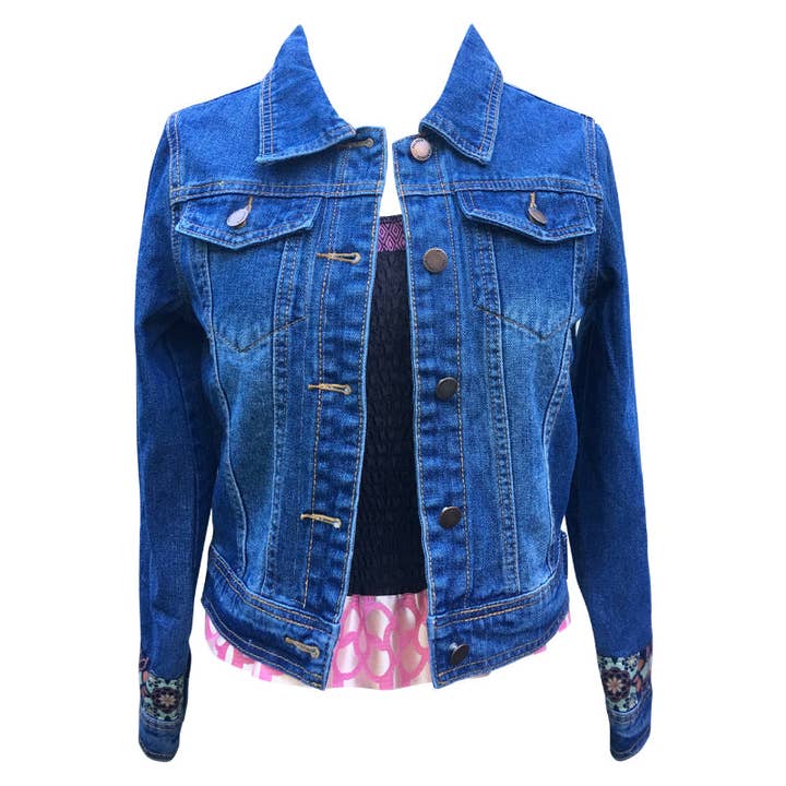 Hadley Pollet - Wholesale Denim Jacket - Women's - Blue Rebel Jean Jacket1