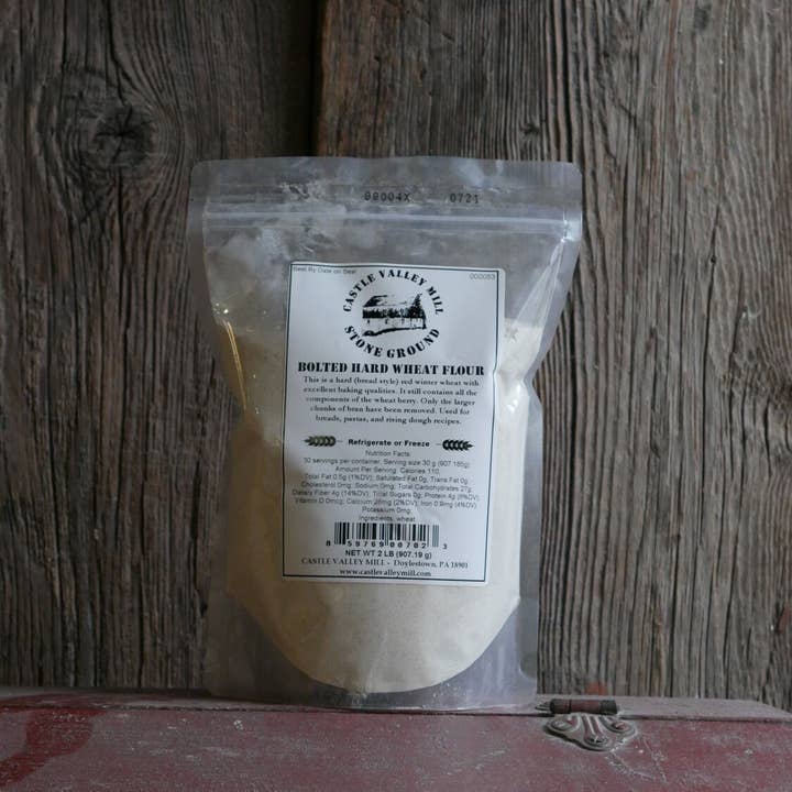 Castle Valley Mill - Wholesale Flour - 2lb Bolted Hard Wheat Flour