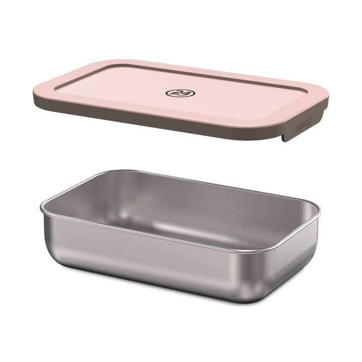 24BOTTLES SNACKBOX LUNCHBOX IN ACCIAIO INOX per la vendita all'ingrosso da parte di Brotzeit