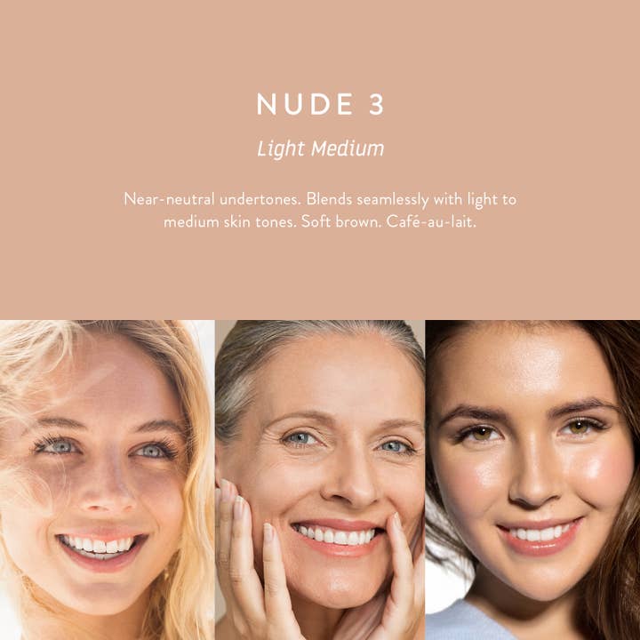 Luk Beautifood - Wholesale Tinted Moisturizer - NUDE 3 (Light Medium) - Instant Glow Tinted Complexion Balm