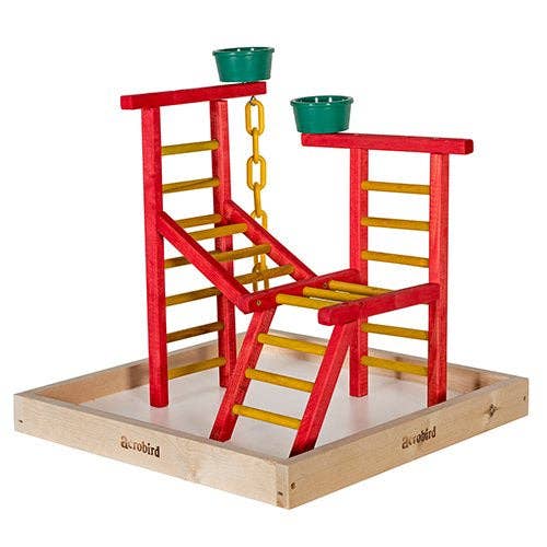 Jouet pour oiseaux Jr Bird avec gobelets, 18 po, Featherland Paradise pour la vente par Caitec Inc