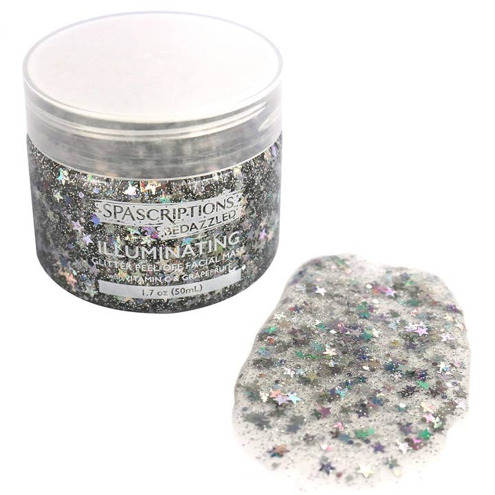 Innovarix - Wholesale Skincare Face Mask - Spascriptions BeDazzled Glitter Peel-Off Face Mask - Trio