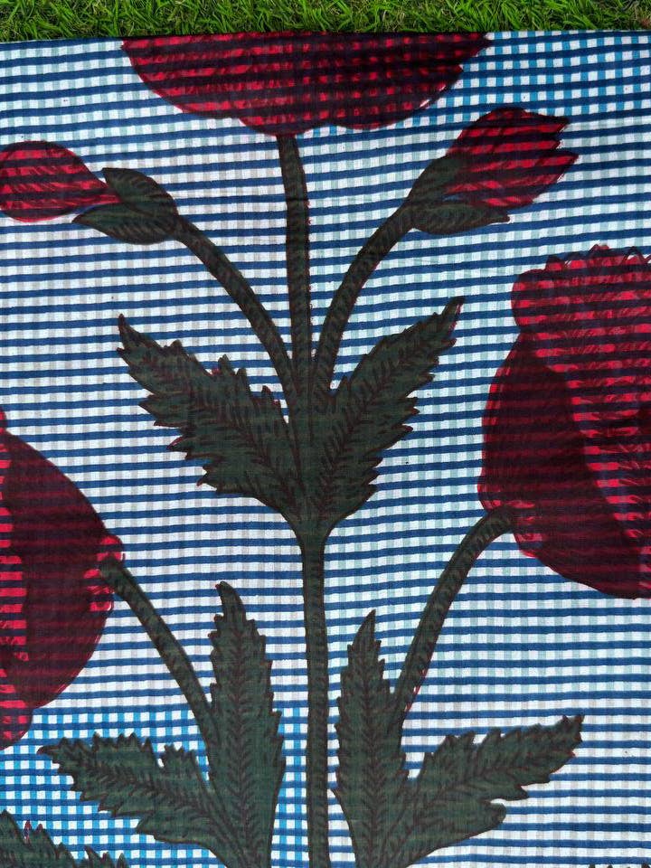 Bohemian Cotton Floral Printed Dress Fabric Women Clothing for wholesale by GYPSY STUDIO