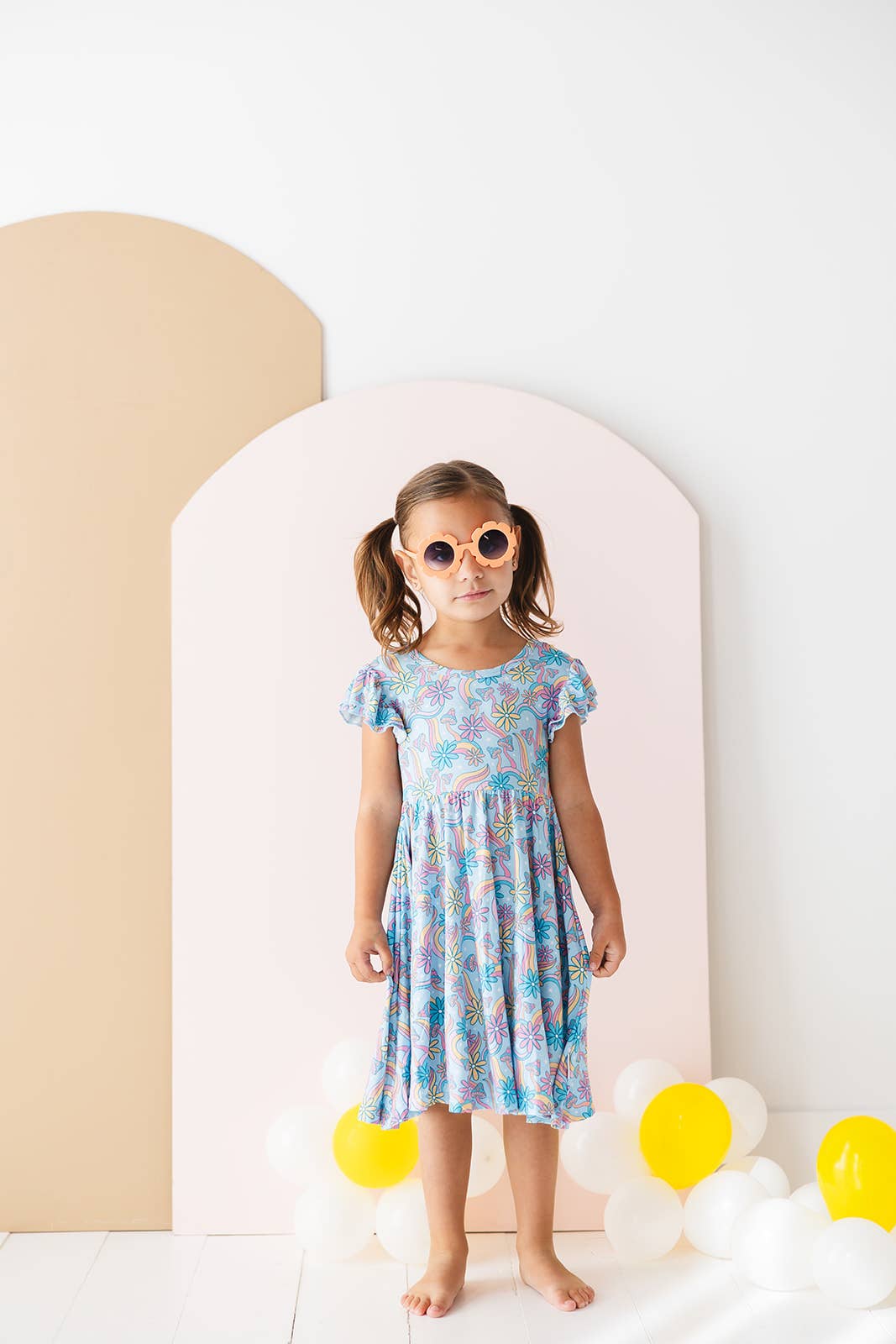 Charlie Lou Baby - Wholesale Dress - Kids - Twirl Dress | Groovy Fall After All9