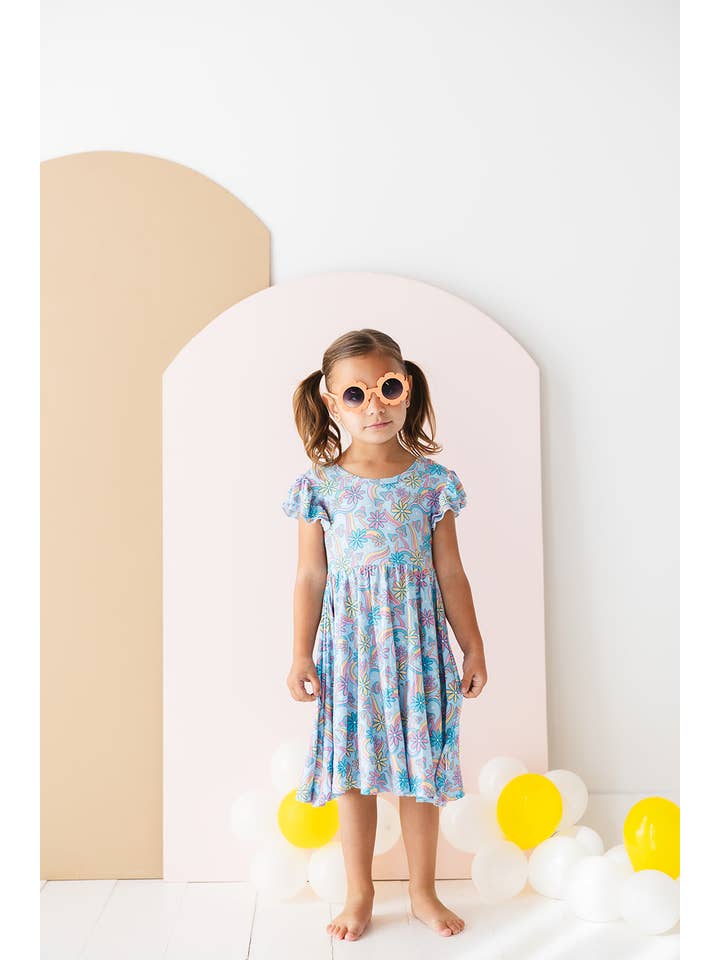 Charlie Lou Baby - Wholesale Dress - Kids - Twirl Dress | Groovy Fall After All9