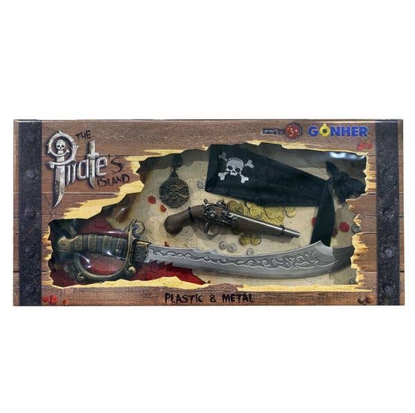 GonherCapGuns.com - Wholesale Toy Set - Kids - Pirates Ahoy! Complete 4-Piece Play Set 2