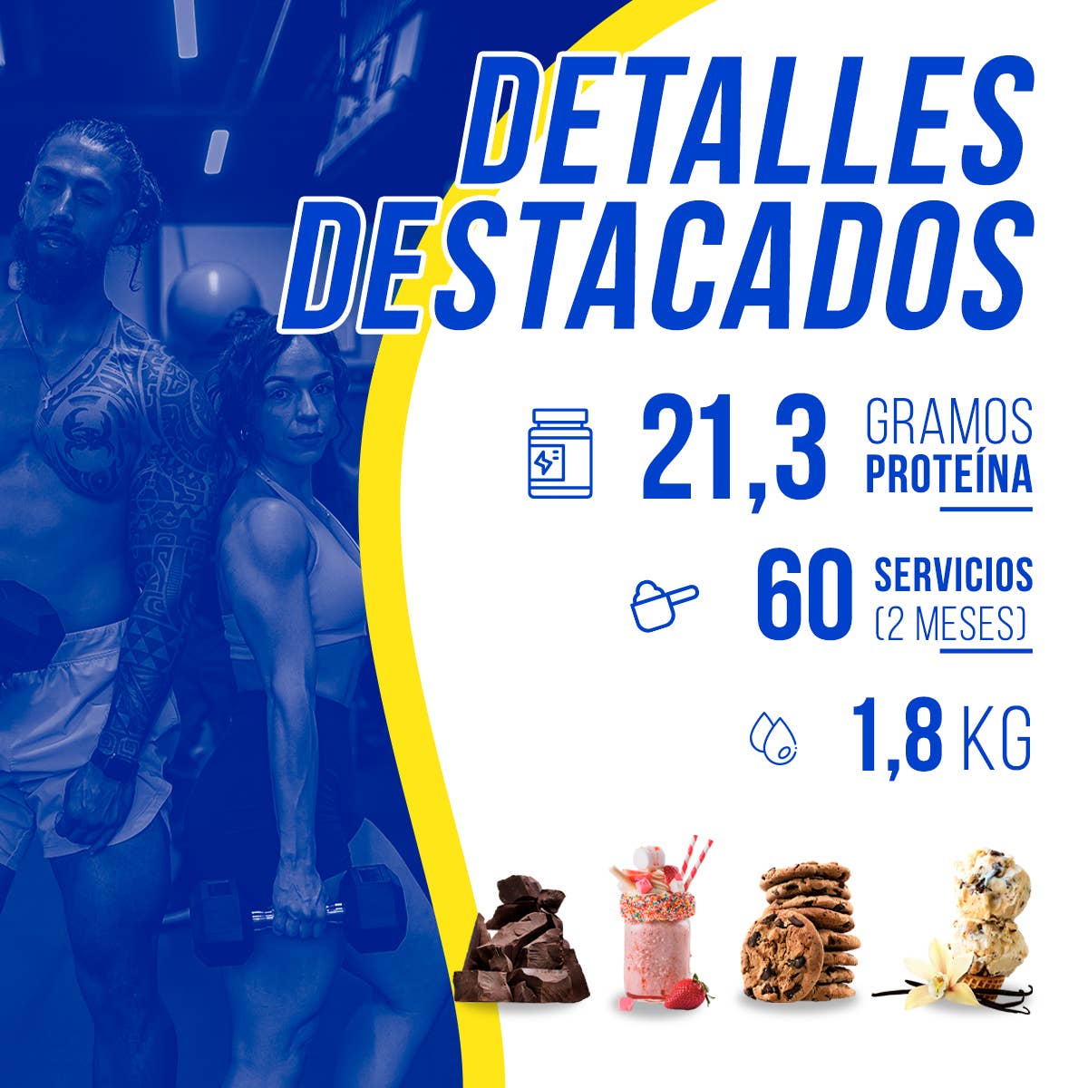 AMERICAN SUPLEMENT S.L. - Wholesale Protein/Superfood Powder - American Supplement | 100% Whey Protein BlueKing 2kg9