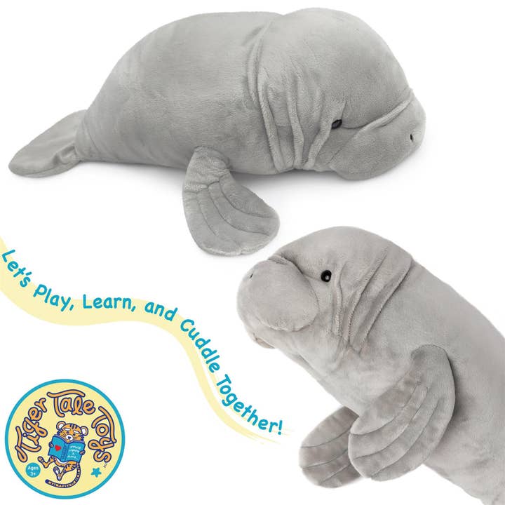 VIAHART Toy Co. - Wholesale Stuffed/Plush Toy - Kids & Baby - Morgan The Manatee | 21 Inch Stuffed Animal Plush | By Tiger5
