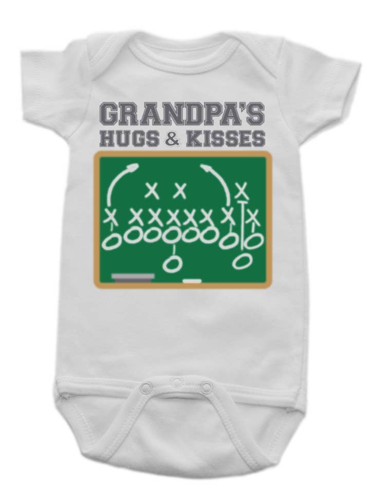 Macacão XOXO do vovô por atacado de Sara Kety Baby & Kids